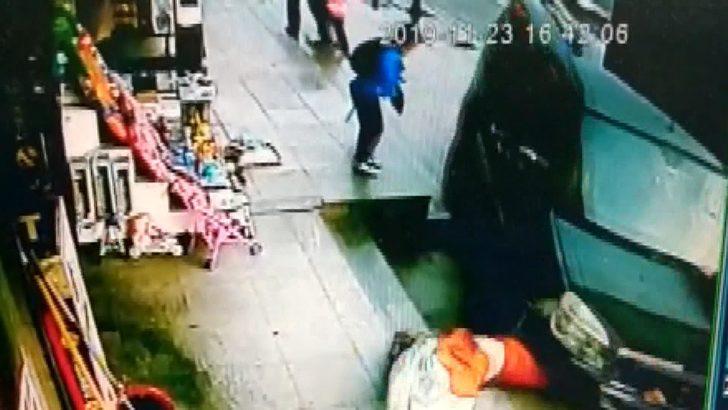 İstanbul'da korku dolu anlar! Güvenlik kamerası anbean kaydetti G4