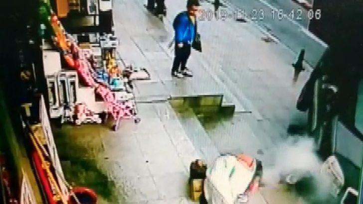 İstanbul'da korku dolu anlar! Güvenlik kamerası anbean kaydetti G5
