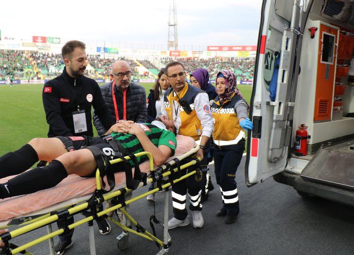 Denizlisporlu Zeki Yavru hastaneye kaldırıldı G3