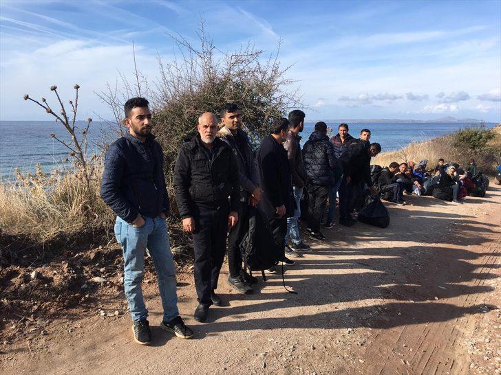 Çanakkale'de 46 düzensiz göçmen yakalandı G3