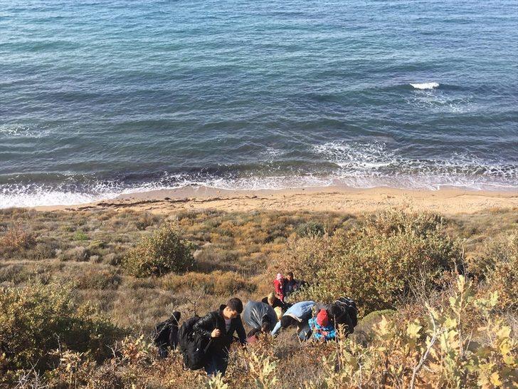 Çanakkale'de 46 düzensiz göçmen yakalandı G5