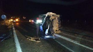 Çorum'un İskilip ilçesinde feci kaza! Ölü ve yaralılar var