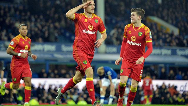 Norwich Cityli Dennis Srbeny'den asker selamlı gol sevinci
