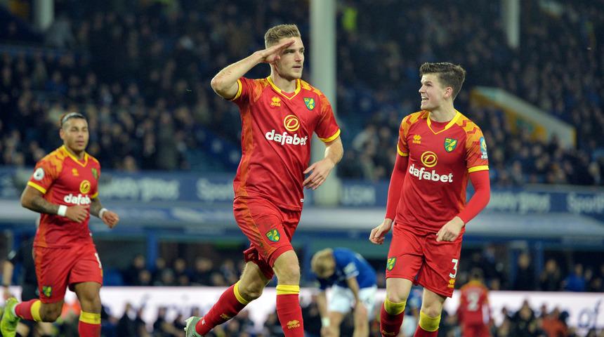 Norwich Cityli Dennis Srbeny'den asker selamlı gol sevinci