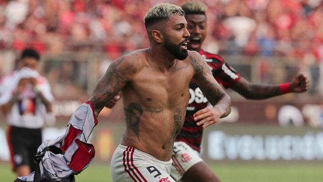 Flamengo: 2 - River Plate: 1 (Maç sonucu) Libertadores Kupası Flamengo'nun