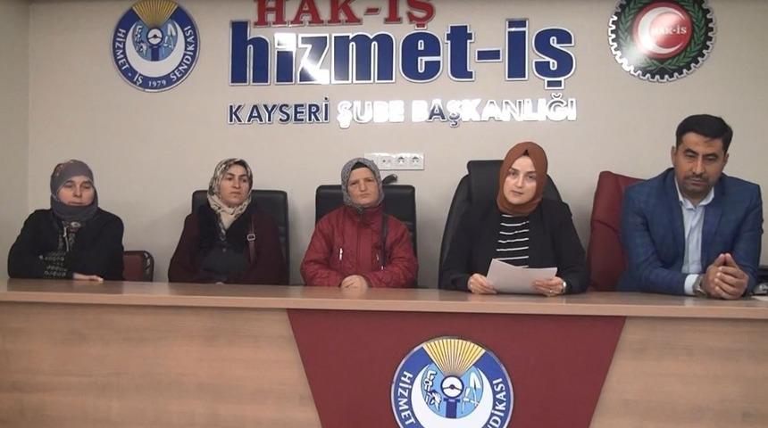 Hizmet-İş Sendikası kadınlara yapılan her t&uuml;rl&uuml; şiddeti kınadı