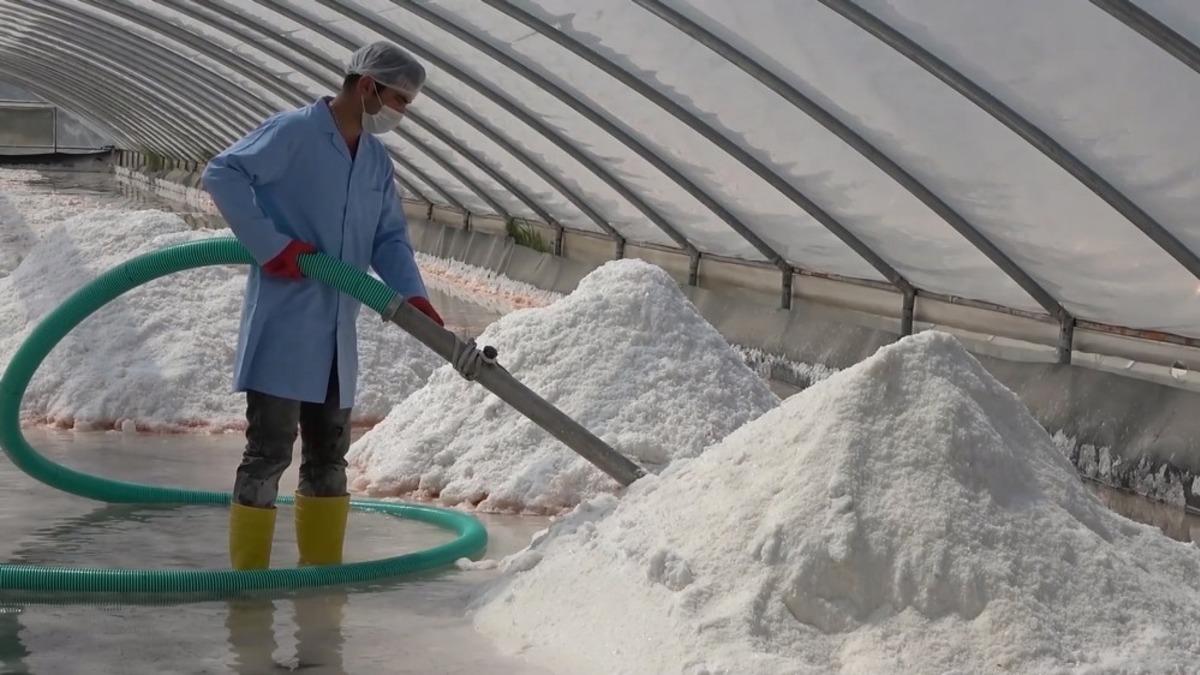 8 &uuml;lkeye ihracatı yapılan &lsquo;Delice Tuzu&rsquo; mineral deposu &ccedil;ıktı