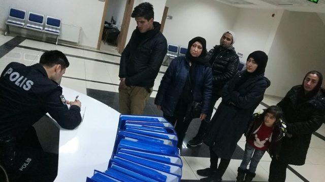 Gaziantep’te 6 yabancı uyruklu şahıs yakalandı
