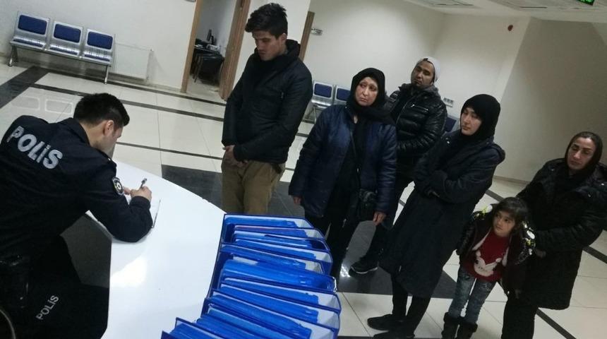 Gaziantep&rsquo;te 6 yabancı uyruklu şahıs yakalandı