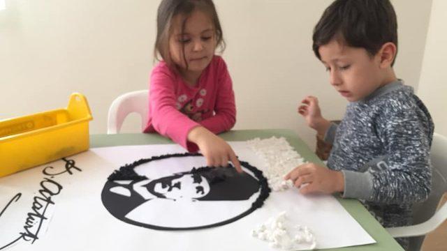 Didim esnafından miniklere ziyaret