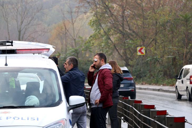 Sarıyer'de zincirleme kaza! 8 araç birbirine girdi G3