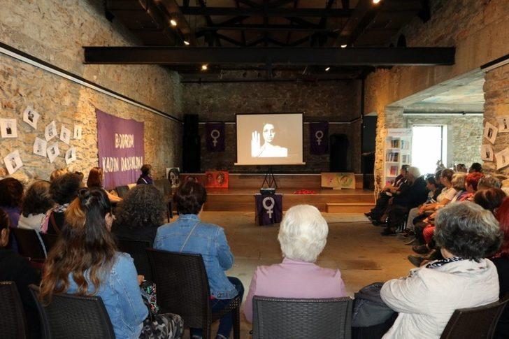 Bodrum’da kadınların çığlığı tuvale yansıdı G1