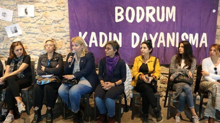 Bodrum’da kadınların çığlığı tuvale yansıdı G2