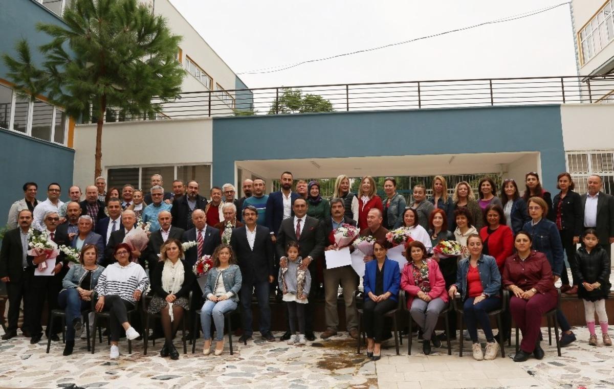 Başkan Yılmaz&rsquo;dan &ouml;ğretmenlerine vefa