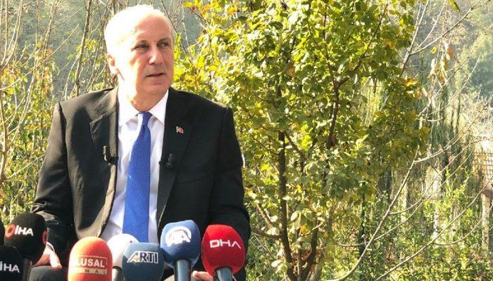 Muharrem İnce'den 'Beştepe'ye giden CHP'li' iddiası hakkında açıklama