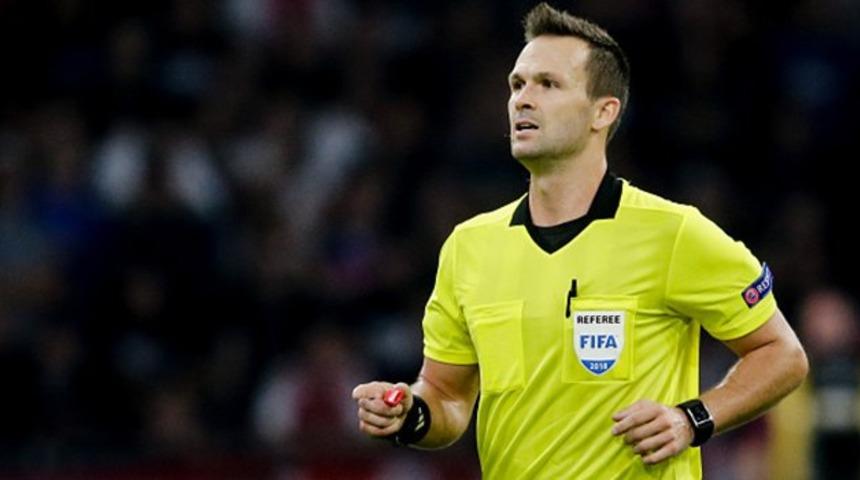 Galatasaray-Club Brugge maçını Ivan Kruzliak yönetecek