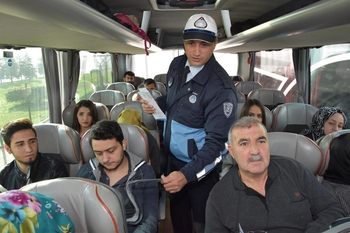 B&uuml;y&uuml;kşehir yolcuları bilgilendirdi