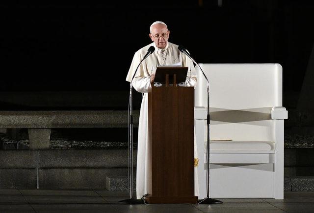 Papa Francis Hiroşima’da