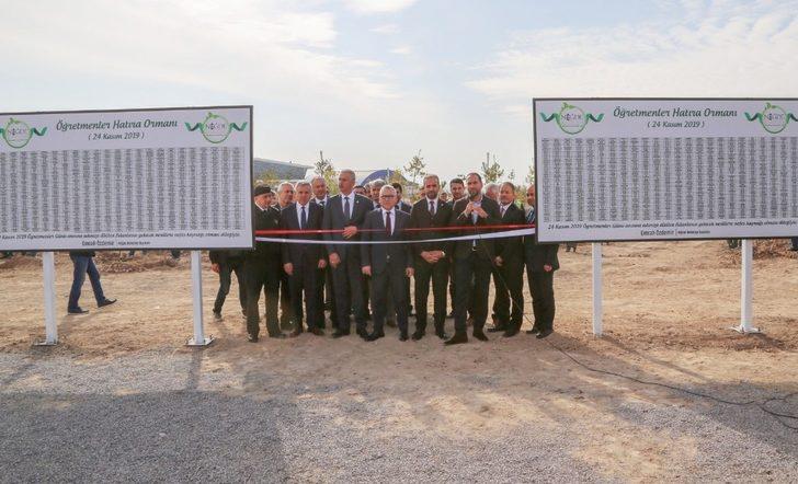 Niğde Belediyesi 2 bin 350 öğretmen için fidan dikti G3