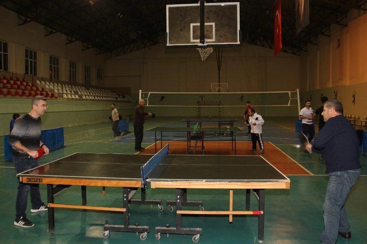 Öğretmenler arası masa tenisi turnuvası G2