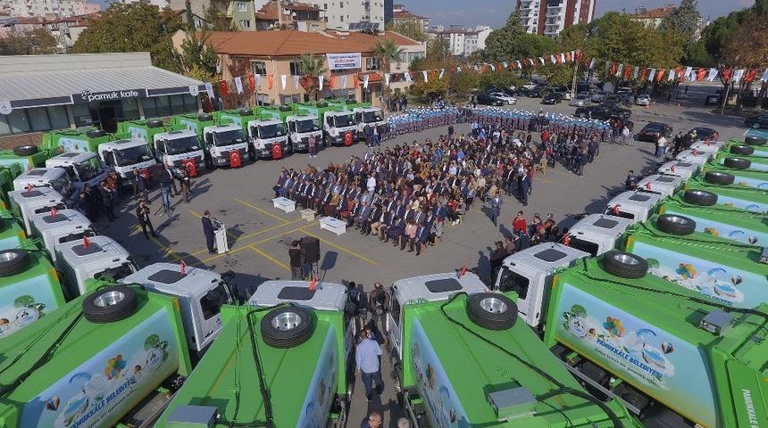 27 &ccedil;&ouml;p kamyonu ile, 5 yıl i&ccedil;i 65 milyonluk tasarruf