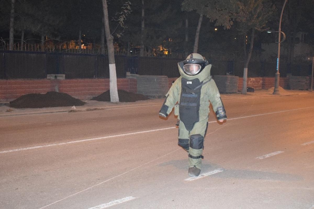 2. Ordu Komutanlığı &ouml;n&uuml;nde ş&uuml;pheli valiz alarmı