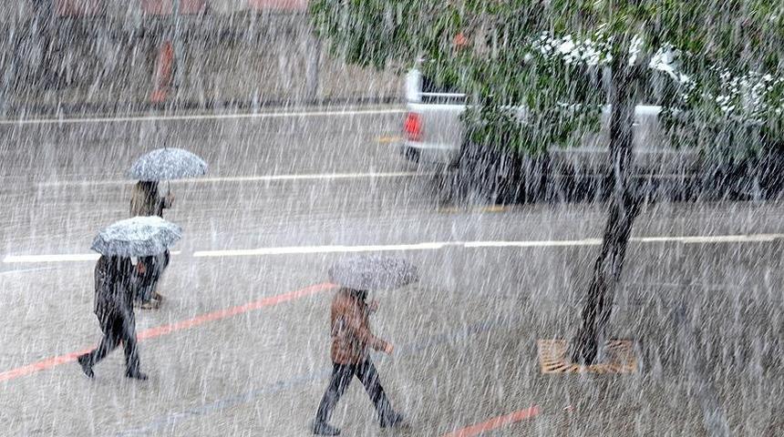 Meteoroloji'den birçok il için kar ve yağmur uyarısı