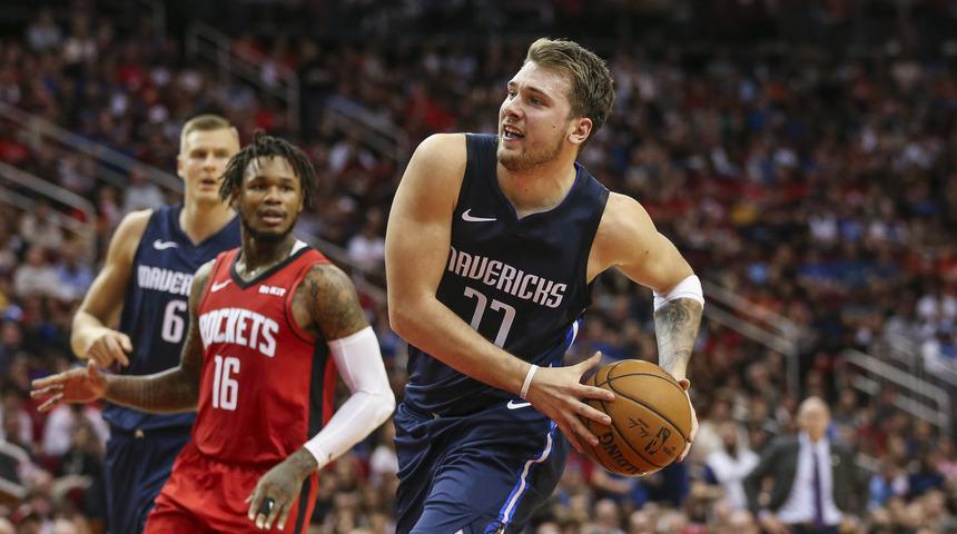 Houston Rockets 123 - 137 Dallas Mavericks (Luka Doncic 41, James Harden 32 sayı attı)