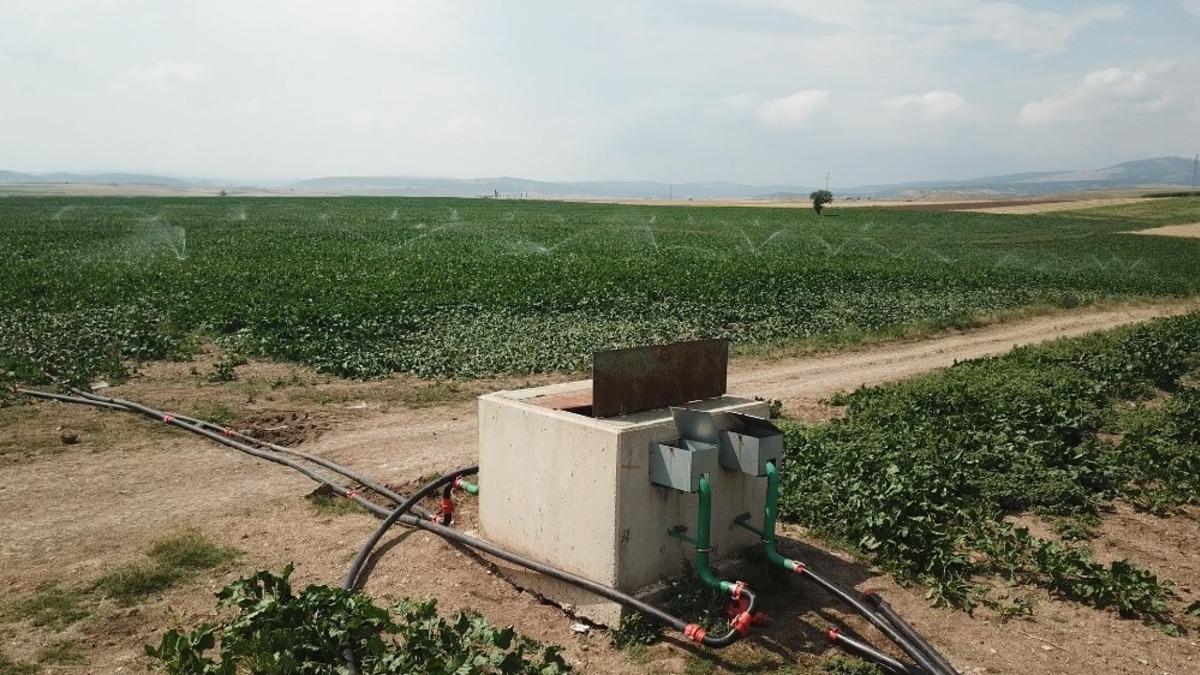 Eskişehir&rsquo;de 266 bin 928 dekar tarım arazisi sulandı