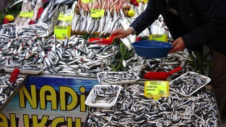 30 liraya satılan hamsinin fiyatı düşmeye başladı G4