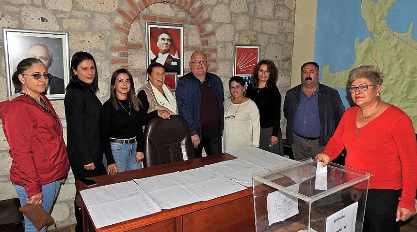 &Ccedil;eşme CHP&rsquo;de delege se&ccedil;imleri tamamlandı