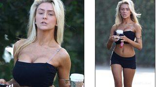 Courtney makyajsız gider mi?