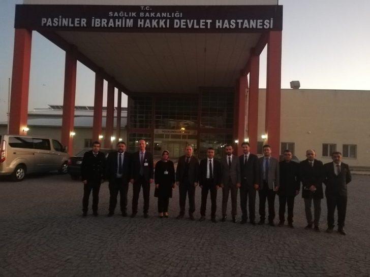 İl Sağlık Müdürü Bedir’den hastalara ziyaret G1