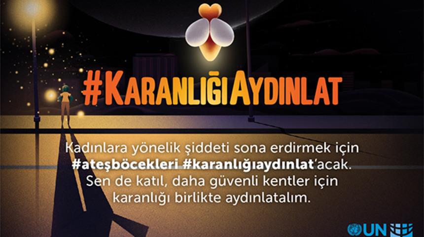 Bir ateş de sen yak, #karanlığıaydınlat