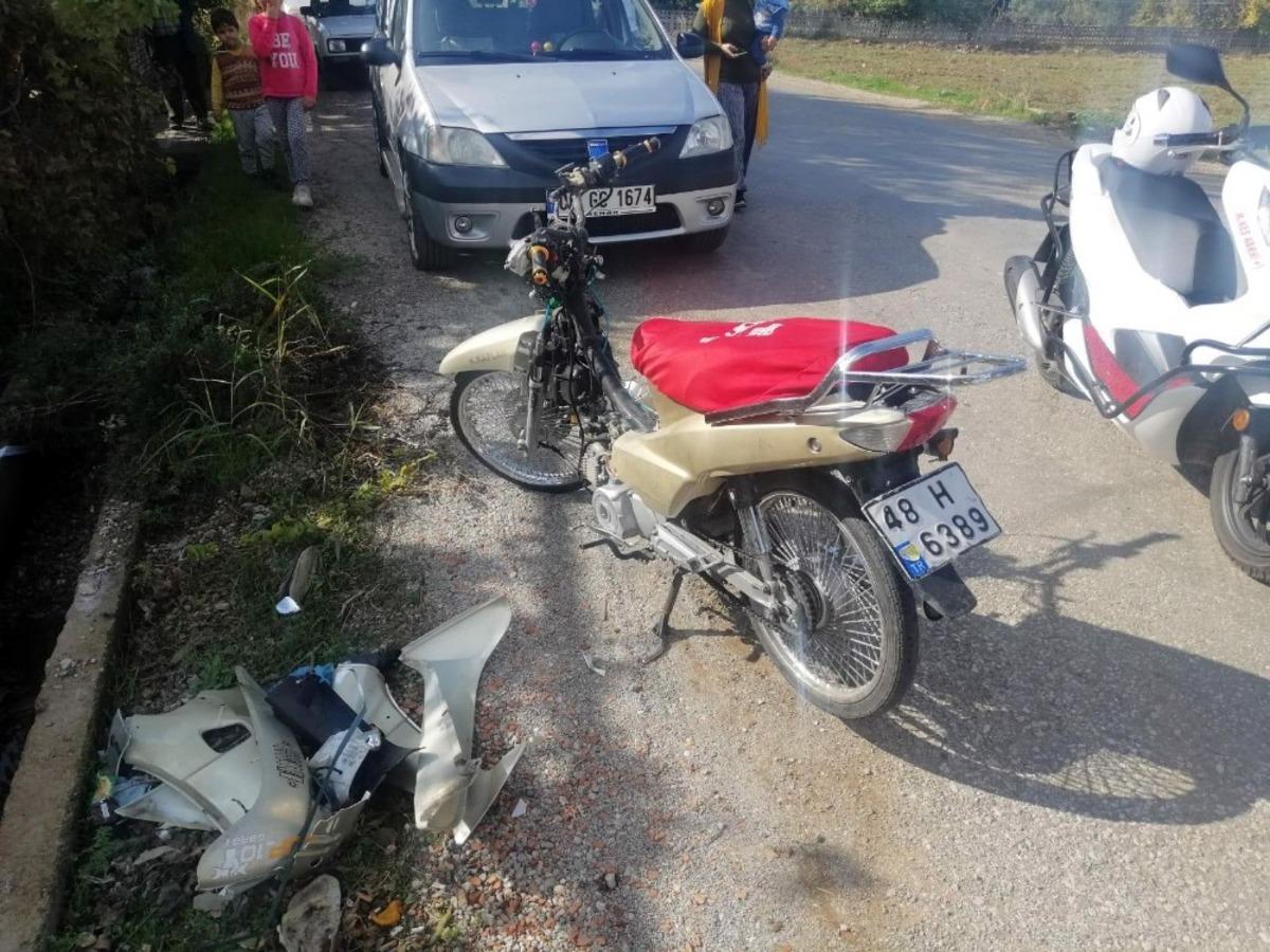 Motosikletin &ccedil;arptığı &ccedil;ocuk hayatını kaybetti