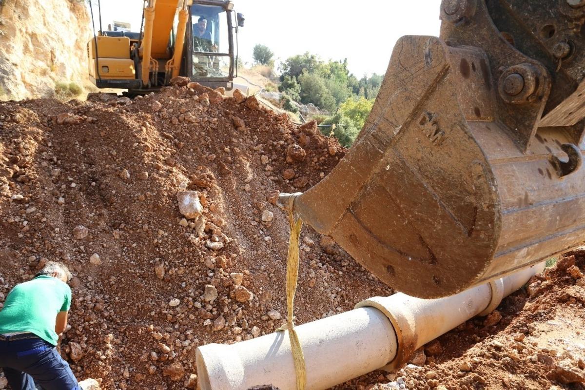 Kaş&rsquo;ta Yol İyileştirme &Ccedil;alışmaları