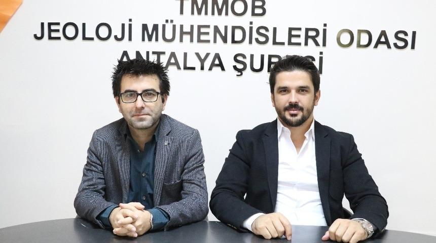Antalya Jeoloji M&uuml;hendisleri Oda Başkanı Bayram Ali &Ccedil;eltik: