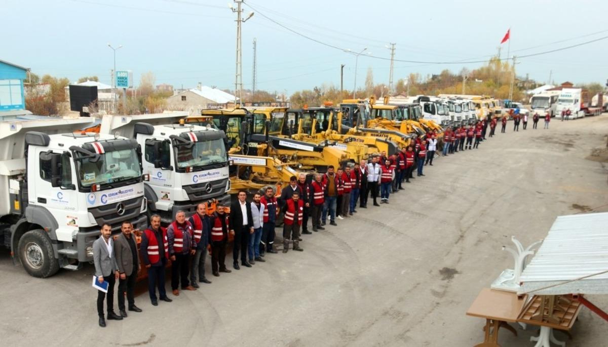 Edremit Belediyesi kışa hazır