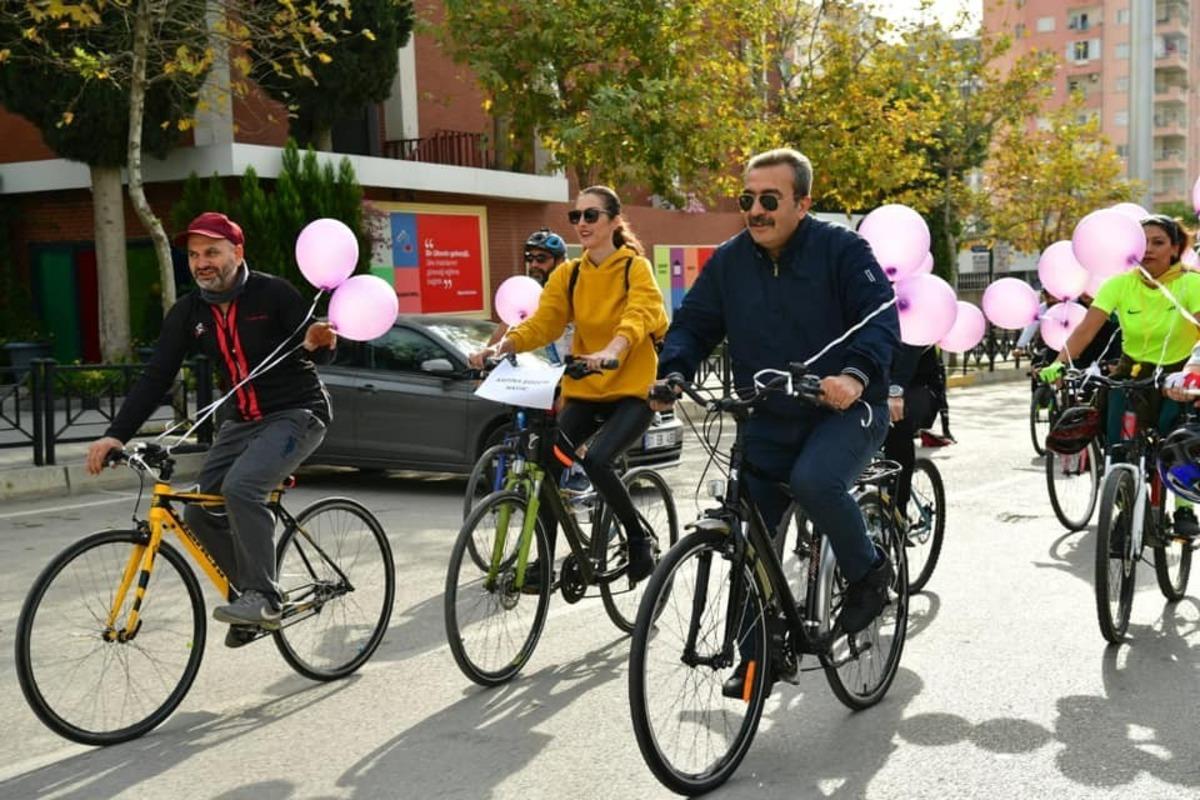 Başkan &Ccedil;etin, şiddete karşı pedal &ccedil;evirdi