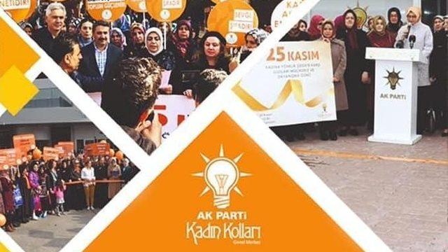 AK Parti’den 25 Kasım Kadına Yönelik Şiddetle Mücadele etkinliği