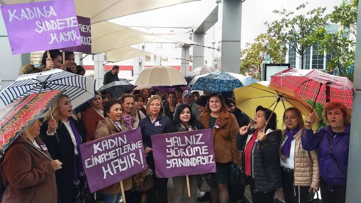 S&ouml;keli kadınlar 25 Kasım&rsquo;da şiddete karşı sokağa indi