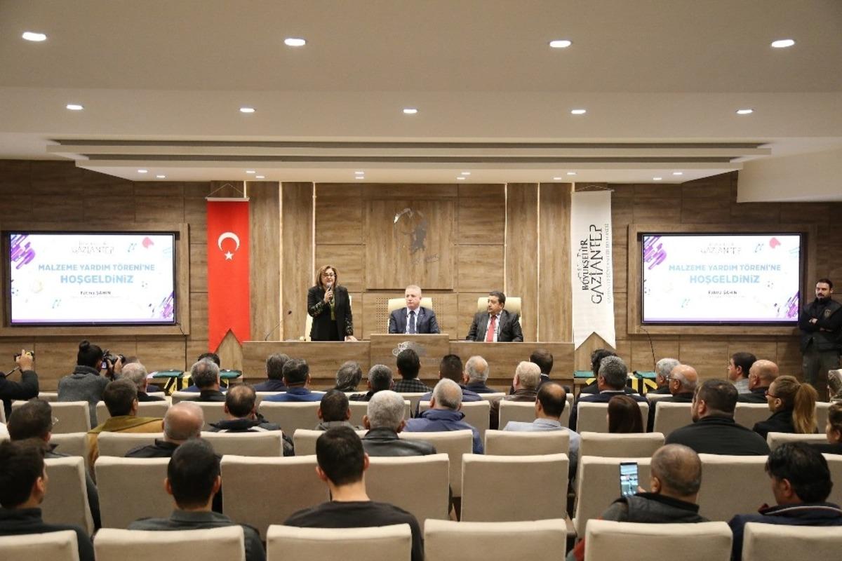 Gaziantep&rsquo;te amat&ouml;r spora destek