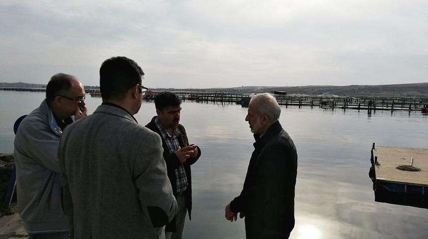 Harran Üniversitesinden alabalık üreticilerine teknik destek