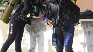 Su altında çalışmak için eğitim alıyorlar