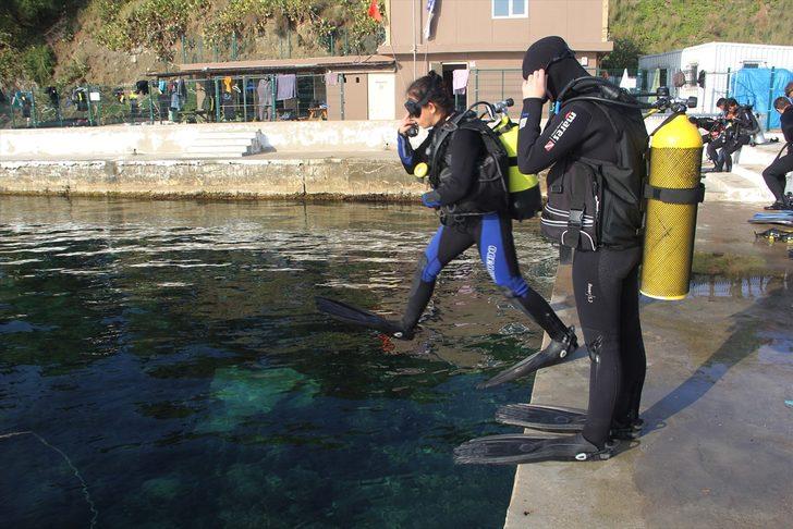 Su altında çalışmak için eğitim alıyorlar G5