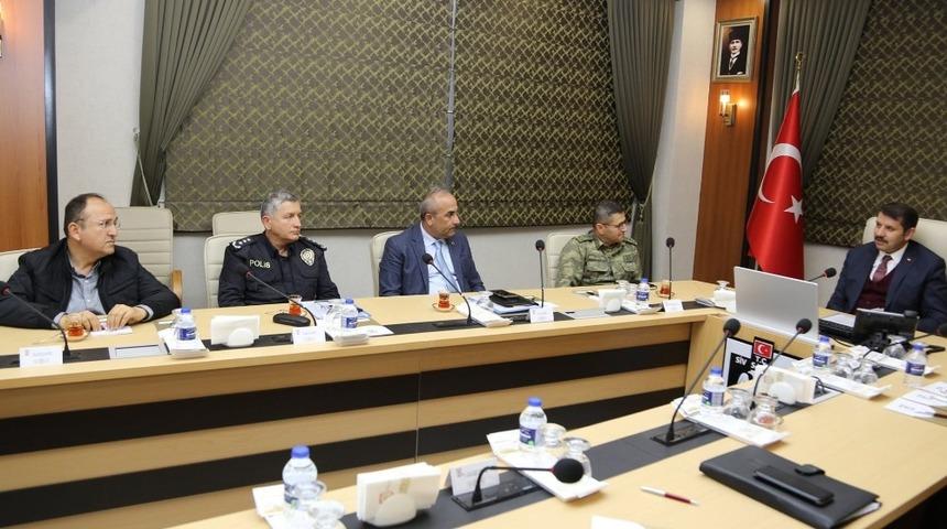 Spor g&uuml;venliği toplantısı yapıldı