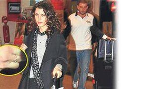 Beren yüzüğü taktı