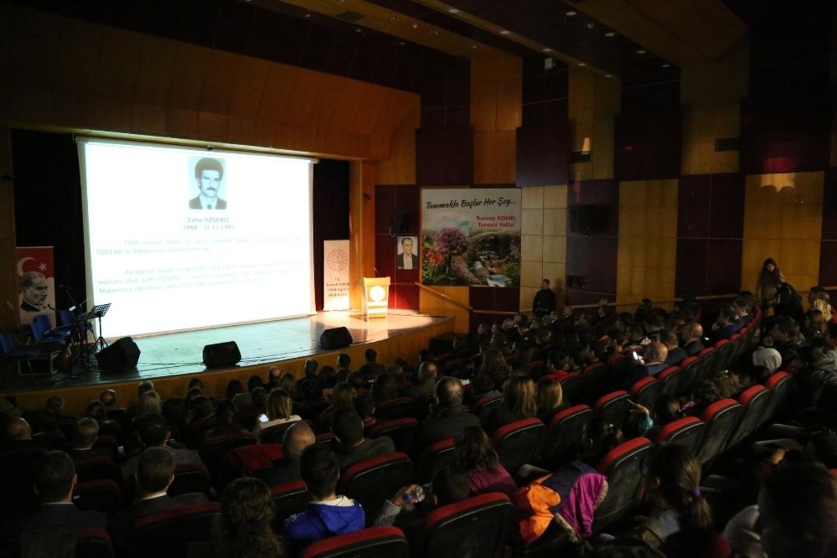 Tunceli&rsquo;de &Ouml;ğretmenler G&uuml;n&uuml; kutlaması