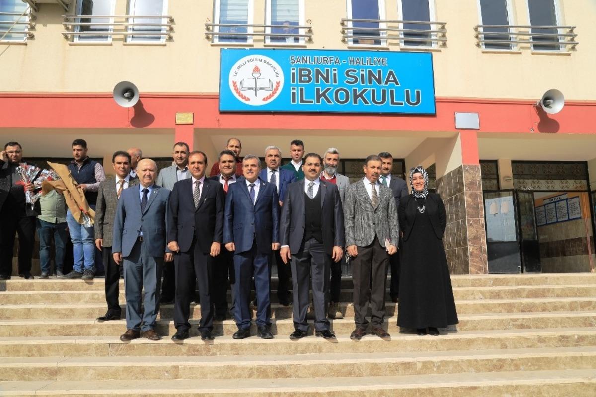 Beyazg&uuml;l &ouml;ğretmenleri ziyaret etti