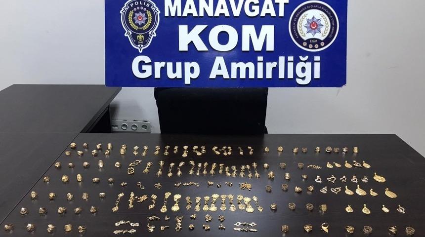 Antalya&rsquo;da 600 gram ka&ccedil;ak altın ele ge&ccedil;irildi